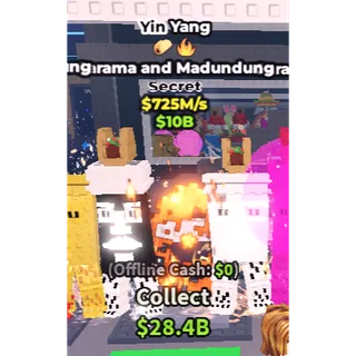 🚨Yin Yang Garama and Madundung 725M/s| Steal A Brainrot | Fast Delivery