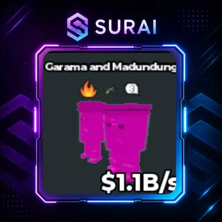 🚨Rainbow Garama and Madundung 1.1B/s  |Steal A Brainrot | Fast Delivery