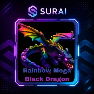 🚨RUSH CHEAPEST LIMITED STOCKS 🚨Rainbow Mega Black Dragon| Grow a Garden 2 | GAG2
