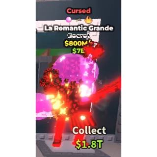 🚨Cursed La Romantic Grande 800M/s🚨| Steal A Brainrot