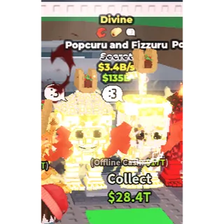 🚨Divine Popcuru and Fizzuru 3.4B/s🚨| Steal A Brainrot