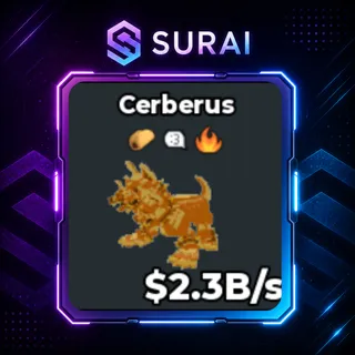 🚨Gold Cerberus 2.3B/s  |Steal A Brainrot | Fast Delivery