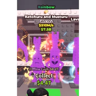 🚨Rainbow Ketchuru and Musturu 510M/s🚨| Steal A Brainrot