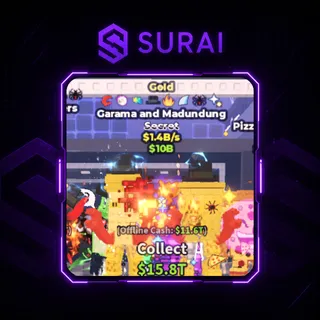 🚨(No Taco)1.4B/s Gold Garama and Madundung  | Steal A Brainrot | Fast Delivery