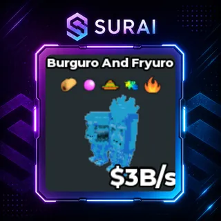 🚨RUSH CHEAP🚨 3B/s Diamond Burguro and Fryuro | Steal A Brainrot | Fast Delivery