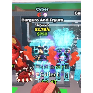 🚨Cyber Burguro and Fryuru 2.7B/s| Steal A Brainrot | Fast Delivery