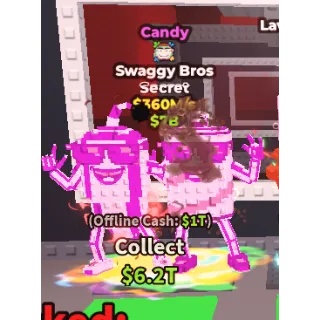🚨Candy Swaggy Bros 360M/s🚨| Steal A Brainrot