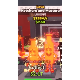 🚨Lava Ketchuru and Musturu🚨| Steal A Brainrot