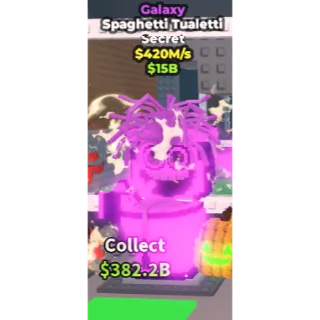 🚨 Lowest Price(See Desc)🚨Galaxy Spaghetti Tualetti🚨| Steal A Brainrot