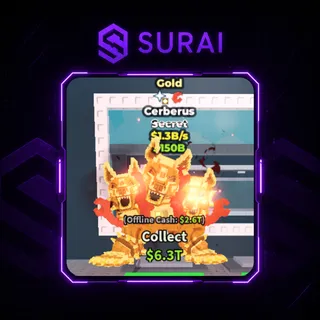 🚨Gold Cerberus 1.3B/s| Steal A Brainrot | Fast Delivery