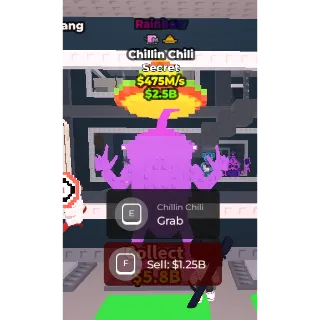 🚨 CHEAP PRICE(See Desc)🚨475M/s Rainbow Chillin Chili🚨 ALSO LOOKING BULK BUYERS🚨| Steal A Brainrot
