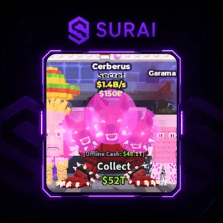 🚨(Clean Trait) Cerberus 1.4B/s  | Steal A Brainrot | Fast Delivery