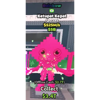 🚨Rainbow Ketupat Kepat 525M/s🚨| Steal A Brainrot