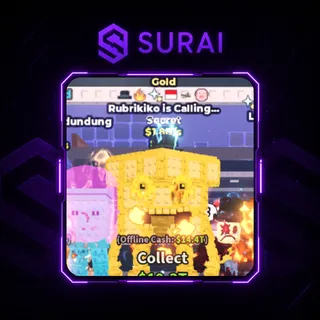 🚨(Rare 290 Exist John Pork Trait)Gold Rubrikiko is Calling... 1.8B/s | Steal A Brainrot | Fast Delivery