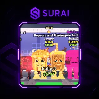 🚨Gold Popcuru and Fizzuru 1B/s | Steal A Brainrot | Fast Delivery
