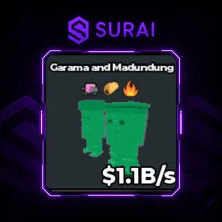 🚨Rainbow Garama and Madundung 1.1B/s|Steal A Brainrot | Fast Delivery