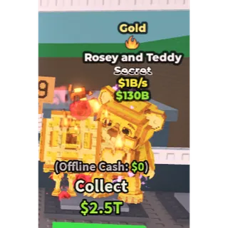 🚨Gold Rosey and Teddy 1B/s| Steal A Brainrot | Fast Delivery