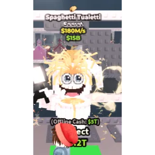 🚨 RUSH SALE LOWEST 🚨180M/s Spaghetti Tualetti🚨| Steal A Brainrot