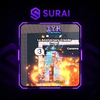 🚨(No Taco)1.3B/s Diamond La Anniversary Grande| Steal A Brainrot | Fast Delivery