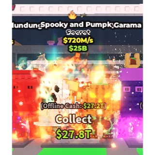 🚨Spooky and Pumpky 720M/s| Steal A Brainrot | Fast Delivery