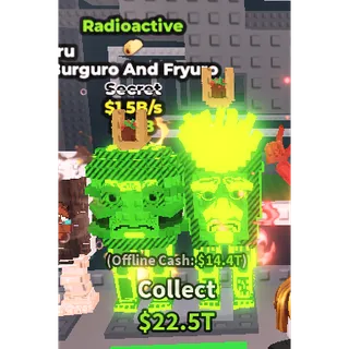 🚨Radioactive Burguro and Fryuro 1.5B/s🚨| Steal A Brainrot