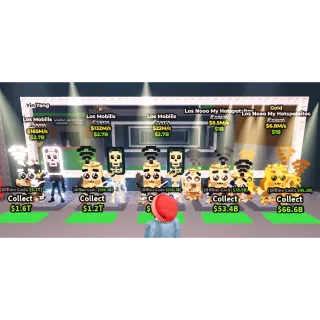 🚨SALE BUNDLE🚨Los Mobilis and Los Noo My Hotspotsitos Bundle🚨| Steal A Brainrot