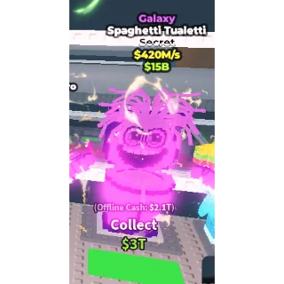 🚨 CHEAP PRICE(See Desc)🚨Galaxy Spaghetti Tualetti 420M/s 🚨| Steal A Brainrot