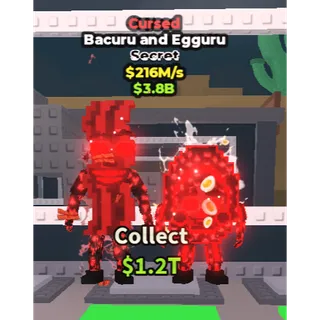 🚨Cursed Bacuru and Egguru| Steal A Brainrot | Fast Delivery