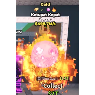 🚨Gold Ketupat Kepat 498.7M/s🚨| Steal A Brainrot