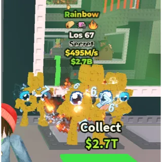🚨 Cheapest Price🚨Rainbow Los 67 495M/s🚨 ALSO LOOKING BULK BUYERS🚨| Steal A Brainrot