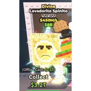 🚨Divine Lavadorito Spinito🚨| Steal A Brainrot