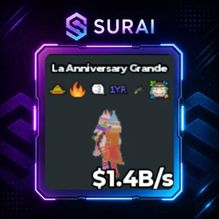 🚨(Clean Trait) La Anniversary Grande 1.4B/s  | Steal A Brainrot | Fast Delivery