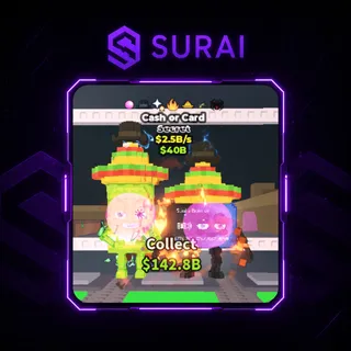 🚨(No Taco)2.5B/s Cash or Card | Steal A Brainrot | Fast Delivery