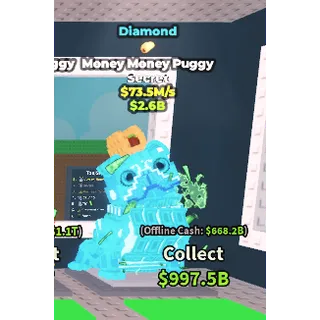 🚨 CHEAP PRICE(See Desc)🚨Diamond Money Money Puggy  🚨| Steal A Brainrot