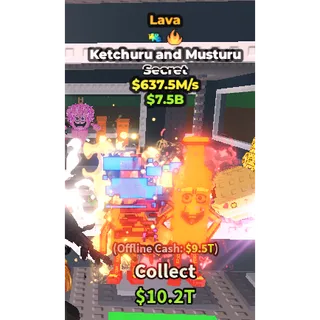 🚨Lava Ketchuru and Musturu 637.5M/s🚨| Steal A Brainrot