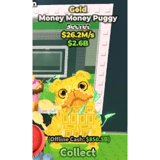 🚨 RUSH SALE LOWEST 🚨Gold Money Money Puggy🚨| Steal A Brainrot