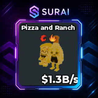 🚨Gold Pizza and Ranch 1.3B/s |Steal A Brainrot | Fast Delivery