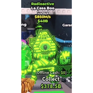 🚨Radioactive La Casa Boo 1K exist Rare!| Steal A Brainrot | Fast Delivery