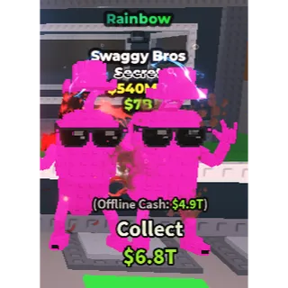 🚨Rainbow Swaggy Bros 540M/s🚨| Steal A Brainrot