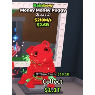 🚨 CHEAP PRICE(See Desc)🚨Rainbow Money Money Puggy🚨| Steal A Brainrot