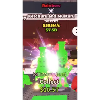 🚨 595.5M/s  Rainbow Ketchuru and Musturu🚨| Steal A Brainrot