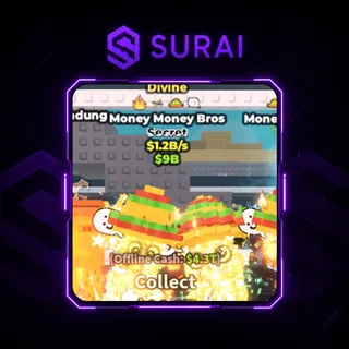 🚨Divine Money Money Bros 1.2B/s| Steal A Brainrot | Fast Delivery