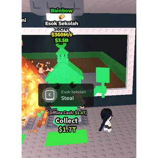 🚨 CHEAP PRICE(See Desc)🚨Rainbow Esok Sekolah – 360M/s🚨 ALSO LOOKING BULK BUYERS🚨| Steal A Brainrot