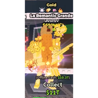 🚨Gold La Romantic Grande 690M/s🚨| Steal A Brainrot