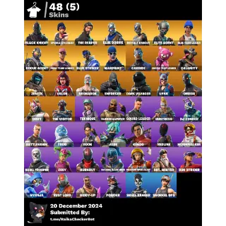 Fortnite account S2 og S3 og S4 og 