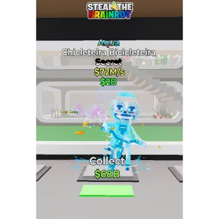 Chicleteira Bicicleteira Aqua 72 m/s