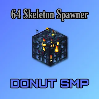 DONUTSMP | 64X Skeleton spawner DonutSmp