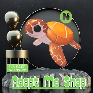 neon Sea Turtle