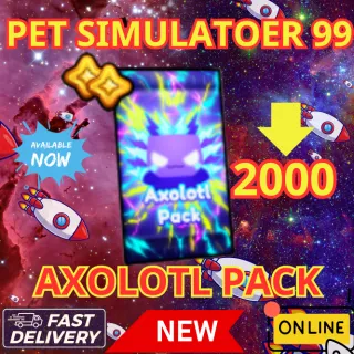 AXOLOTL PACK X2000