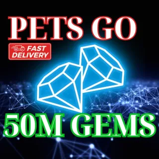 50M GEMS | PETS GO